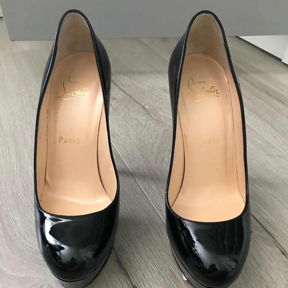 Christian Louboutin 36.5 black.